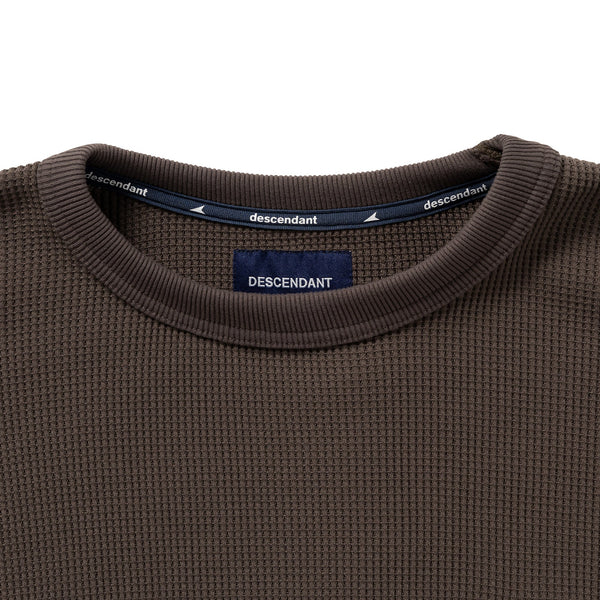 GAUFRE WAFFLE CREW NECK