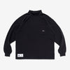 TORTOISE MOCK NECK LS