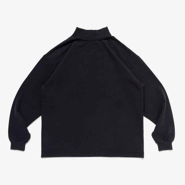 TORTOISE MOCK NECK LS