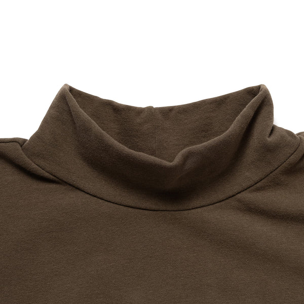 TORTOISE MOCK NECK LS