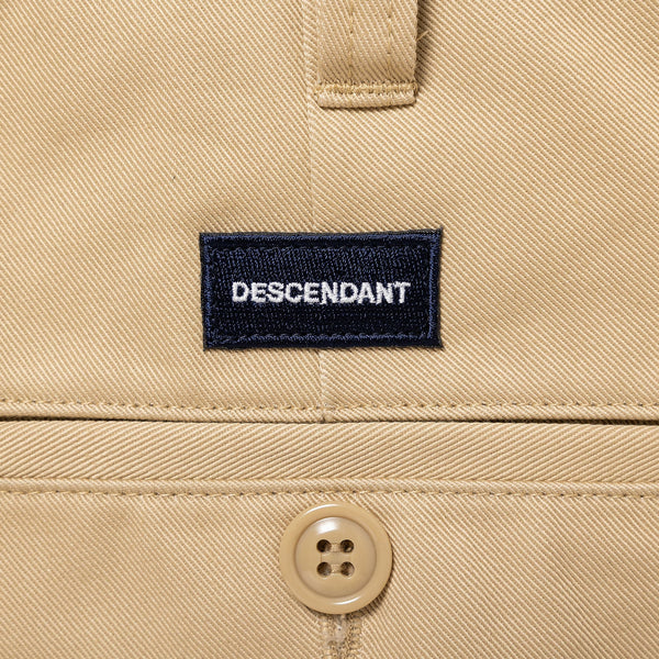 DC-6 ORGANIC COTTON TWILL TROUSERS