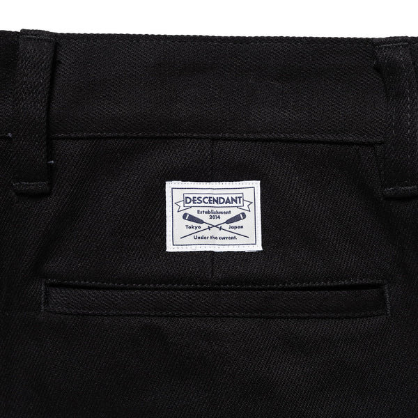 DC-6 GDT ORGANIC COTTON TWILL TROUSERS