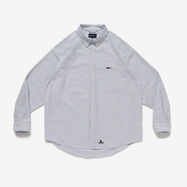 KENNEDY’S ORGANIC COTTON OX STRIPE LS SHIRT