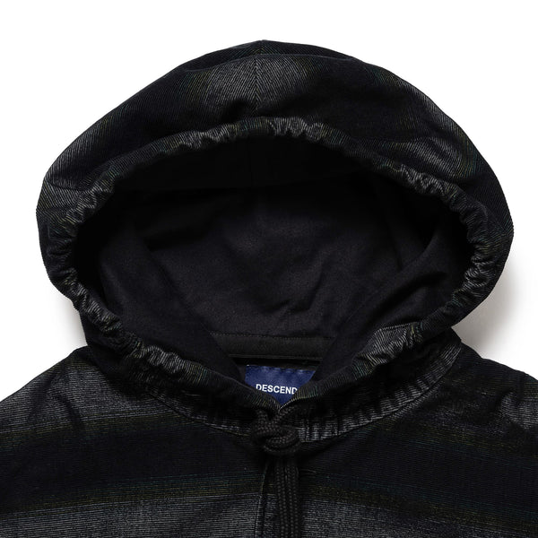 MULE HOODED STRIPE LS SHIRT