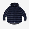 MULE HOODED STRIPE LS SHIRT