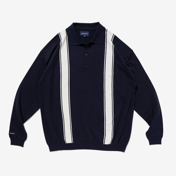 DESCENDANT SPIDER KNIT POLO 241MADS-KNM02-NY