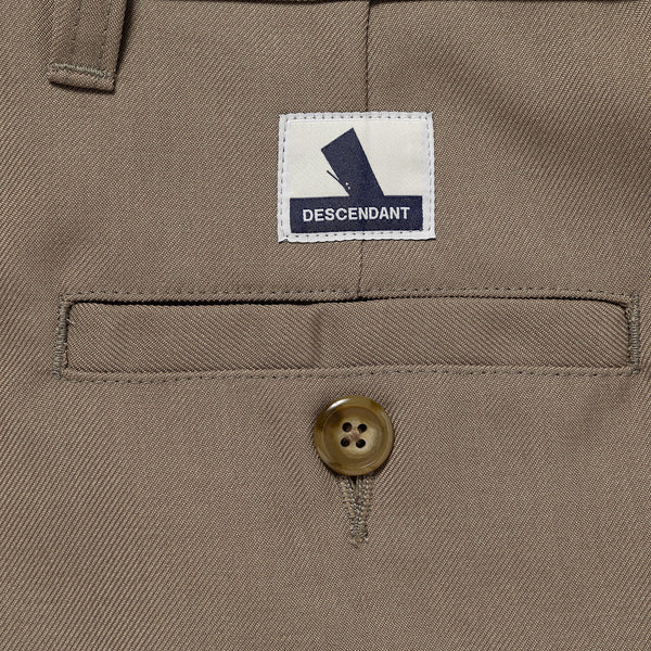 DESCENDANT DC-3 TWILL TROUSERS 241TQDS-PTM05-BE