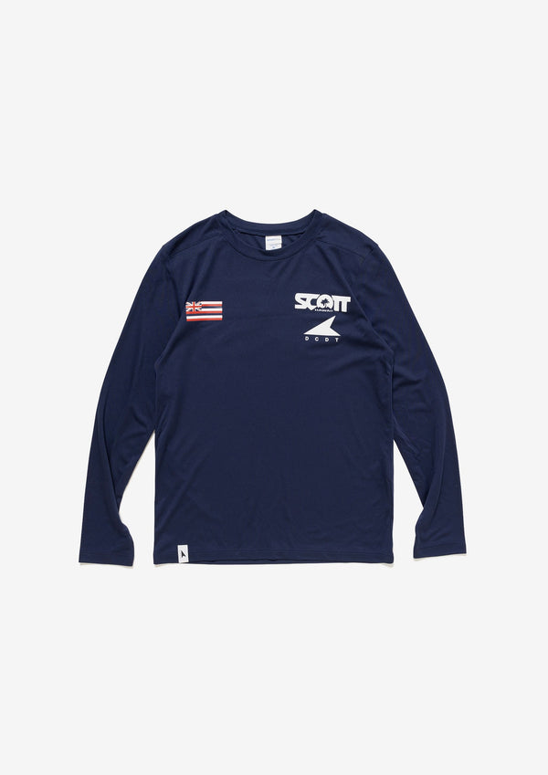 FLUKE UP RUSHGUARD LS SCOTT HAWAII (KIDS)