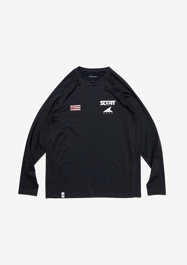 FLUKE UP RUSHGUARD LS SCOTT HAWAII
