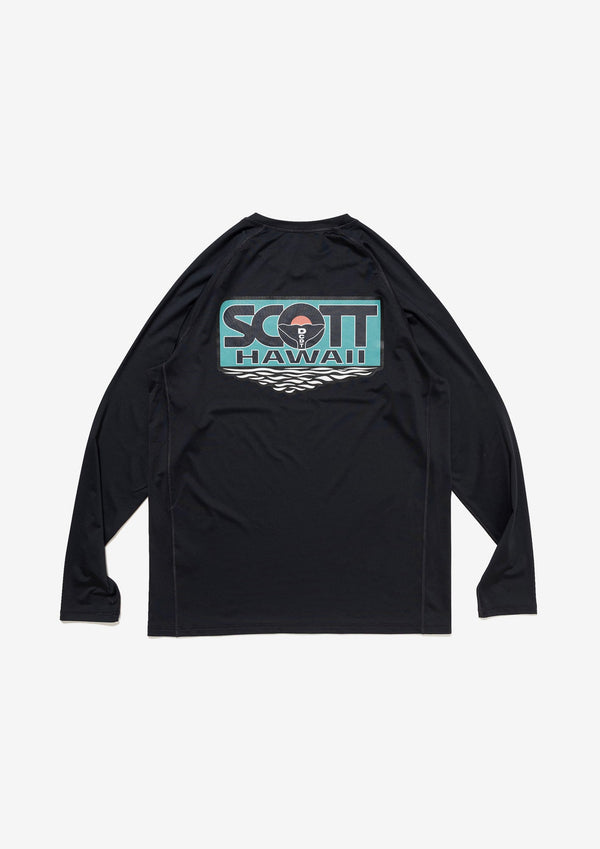 FLUKE UP RUSHGUARD LS SCOTT HAWAII